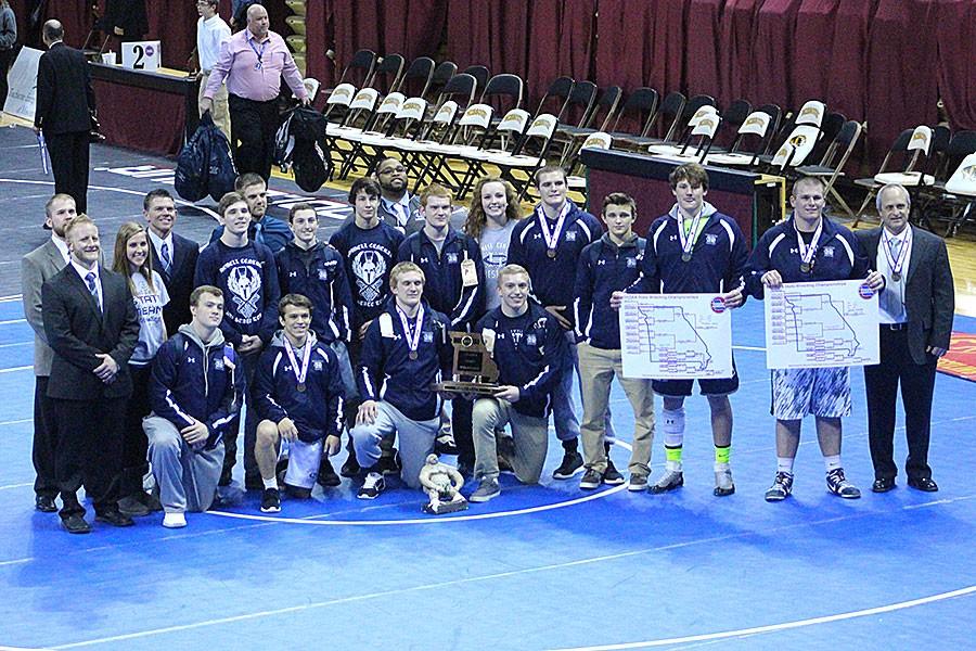Wrestling domination carries through to state