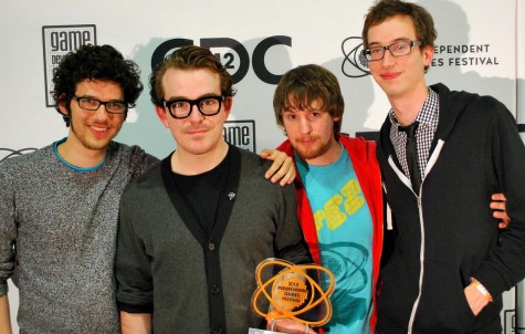 The four man development team for