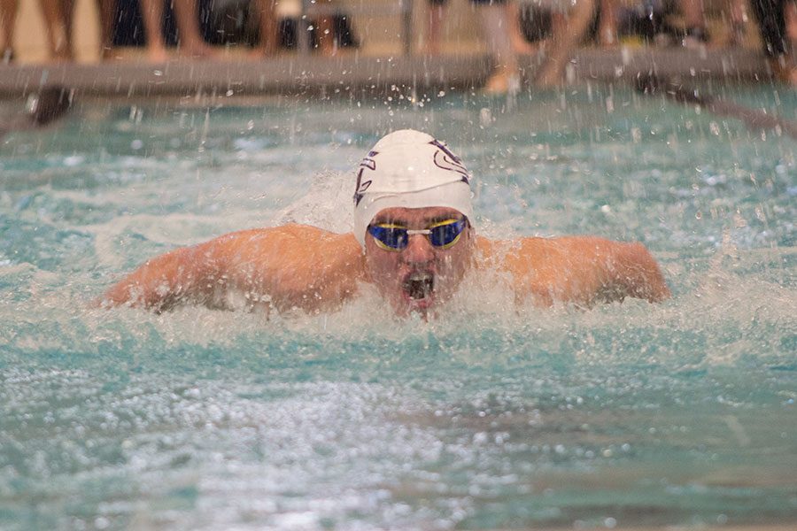 Central boys swim falls short to Zumwalt in final meet before GACs
