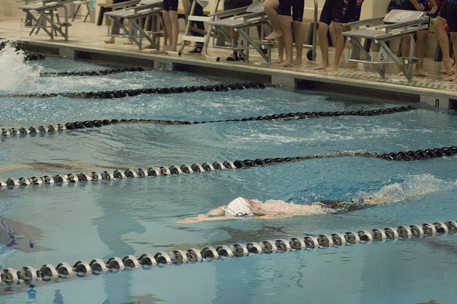 Boys swim team finishes strong