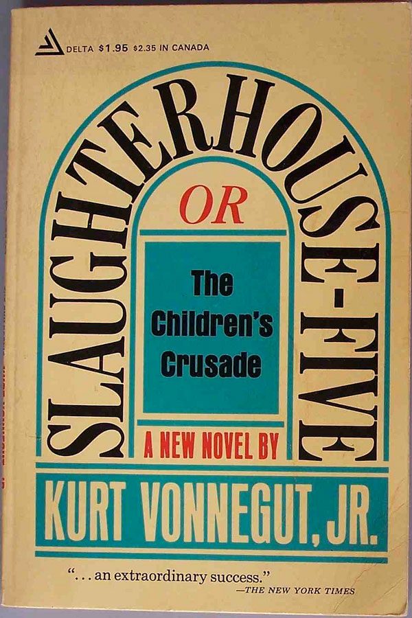 Cover of the classic novel, Slaughterhouse Five