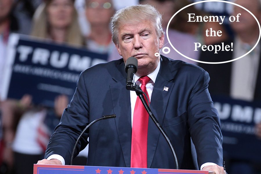 There have been more than 400 times when President Donald Trump has labeled members of the media as fake news during his presidency. Newspapers around the country posted editorials standing up for their 1st Amendment rights. 