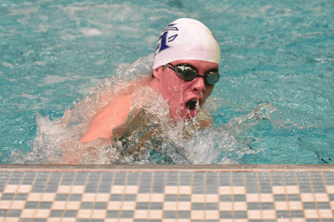 Boys swim loses a close battle against Timberland