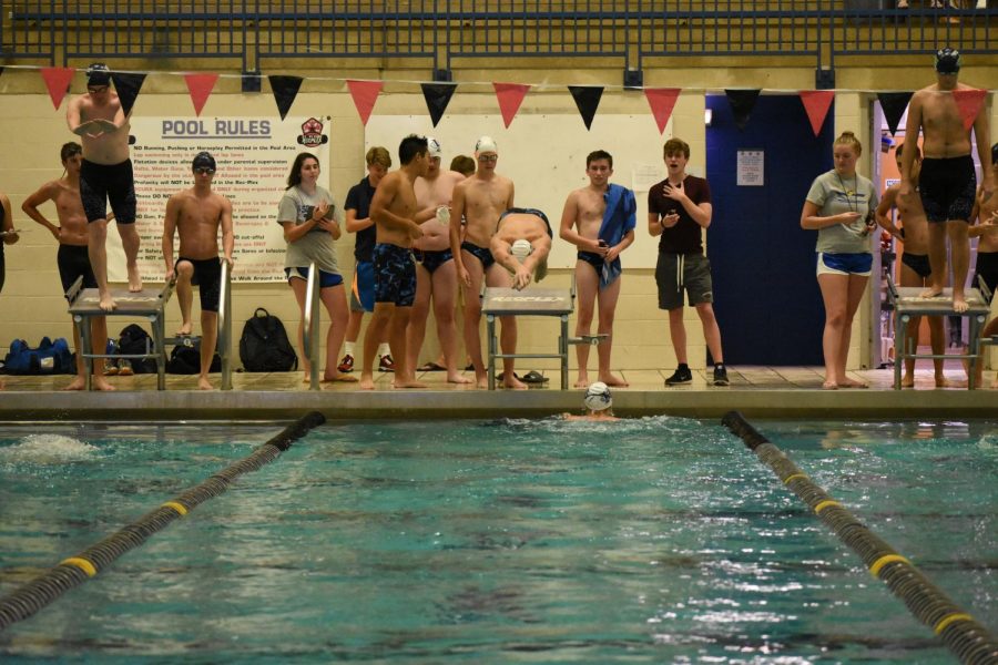 The Swim Team competed in the Jaguar Invitational this weekend. The members feel the team bonded at this event.