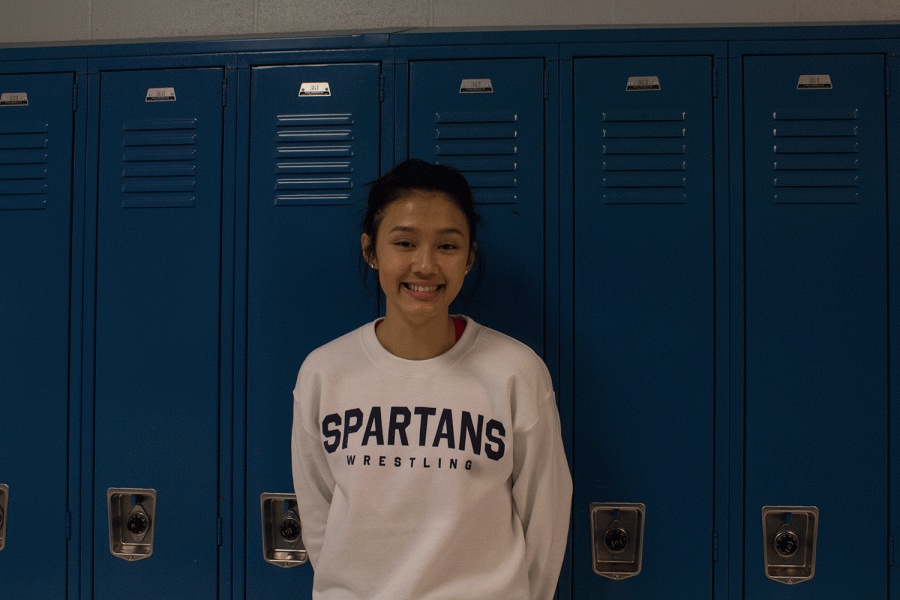 Sophia+Tran+is+the+first+female+wrestler+in+Spartan+history.+She+is+already+making+waves%2C+winning+a+match+at+the+first+wrestling+match+of+the+season+on+December+1st.