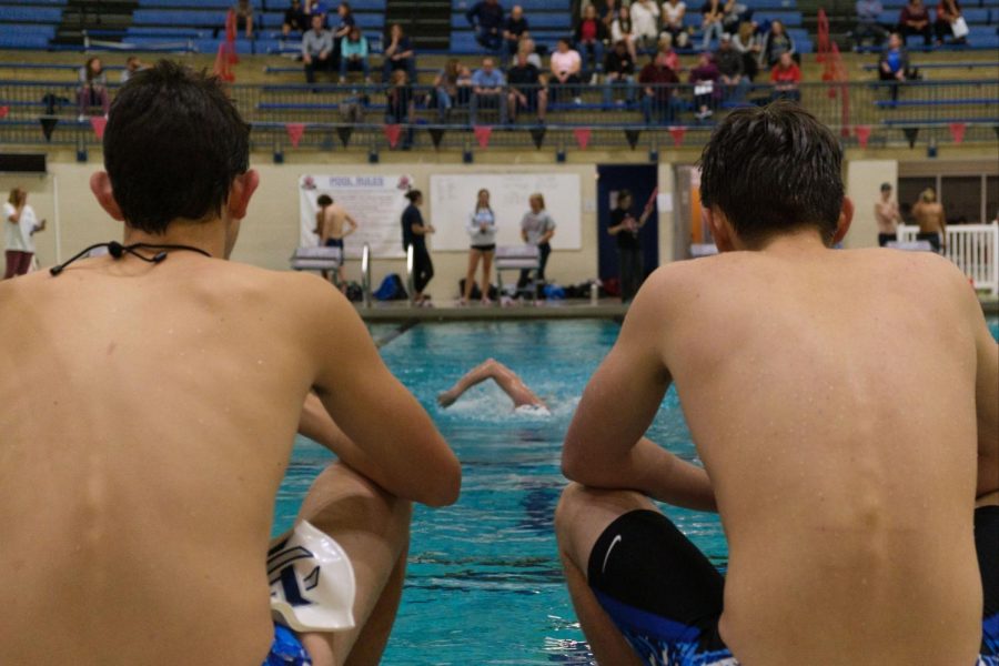 Despite the loss on Oct. 17, the team still showed tremendous strength by maintaining an impressive score despite low attendance rate.

Even though we didnt win...everyone who as there swam their hearts out ad thats all I ask for. said Chris Bissett. I cant wait for GACs and State [with this team].