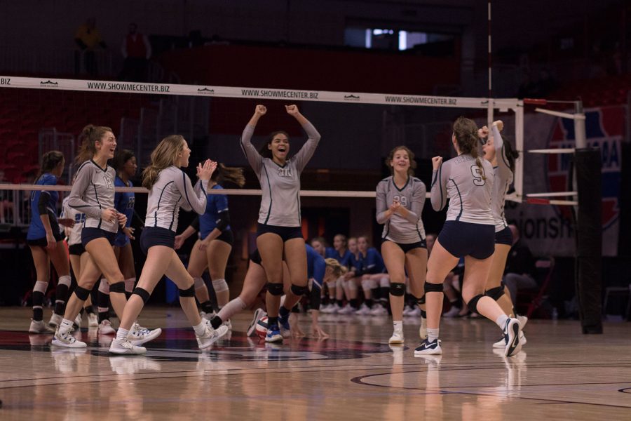 Volleyball Battles for State