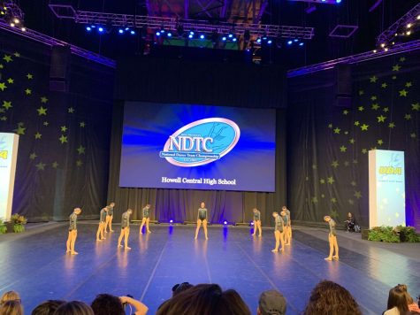 FHC Sensations perform their Jazz routine at Nationals. The girls were hungry and determined to move forward into the competition