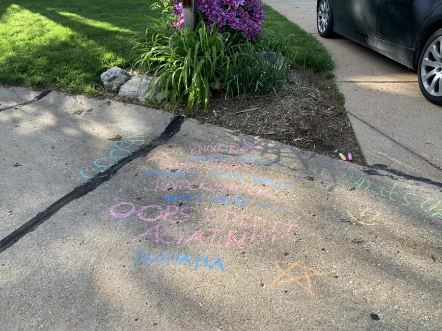 Nice day outside? Grab the chalk and head out to leave some encouraging and fun messages to loved ones and friends. No technology needed. 