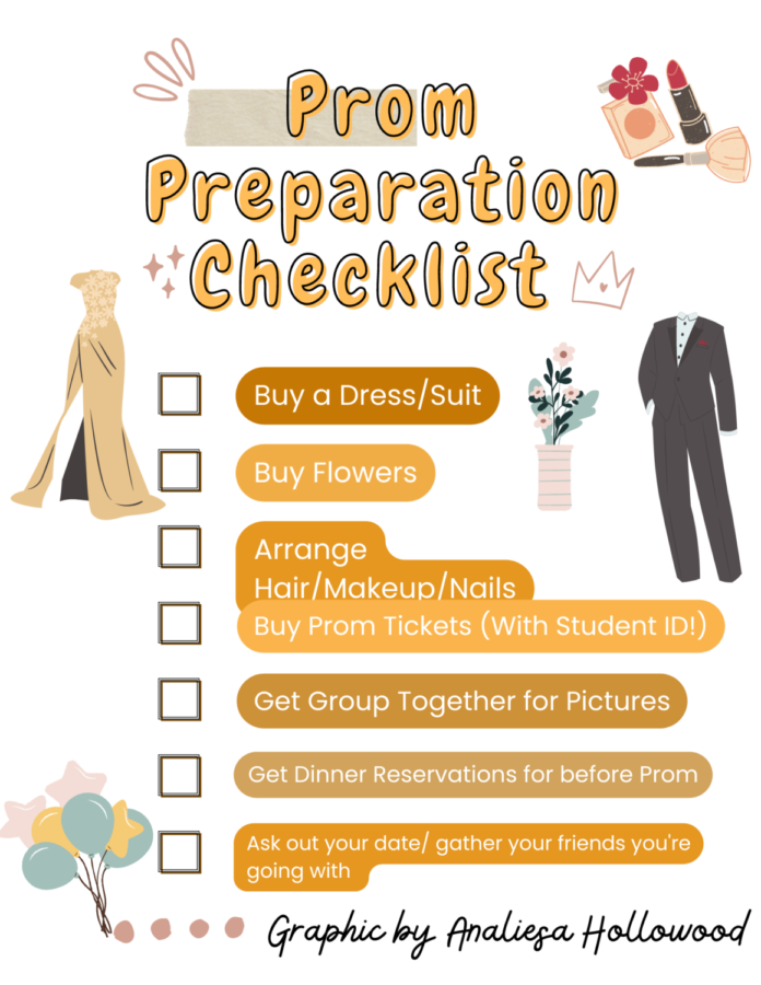 There are so many things to keep track of this Prom season. Use this helpful list to keep track of everything that needs to be done.