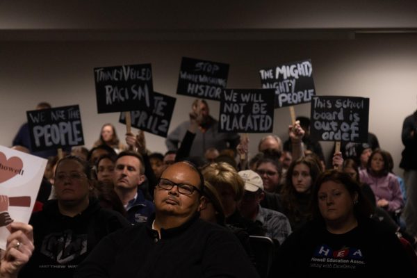  Harry Harris, a father and employee of FHSD’s human resource planning committee had run for the board in the previous election period. He was not selected and instead Jane Puszark was chosen. He still shows his support for the students by coming to the meetings.
