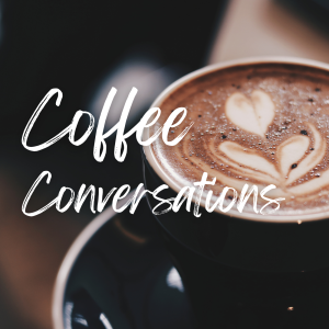 The logo for the Coffee Conversations podcast started in 2025 by Co-Web Editor-in-Chief Colin Nichols. Teachers are interviewed to discuss their passions and aspirations with an atmosphere of the classic coffee shop. Created by Colin Nichols using Canva.