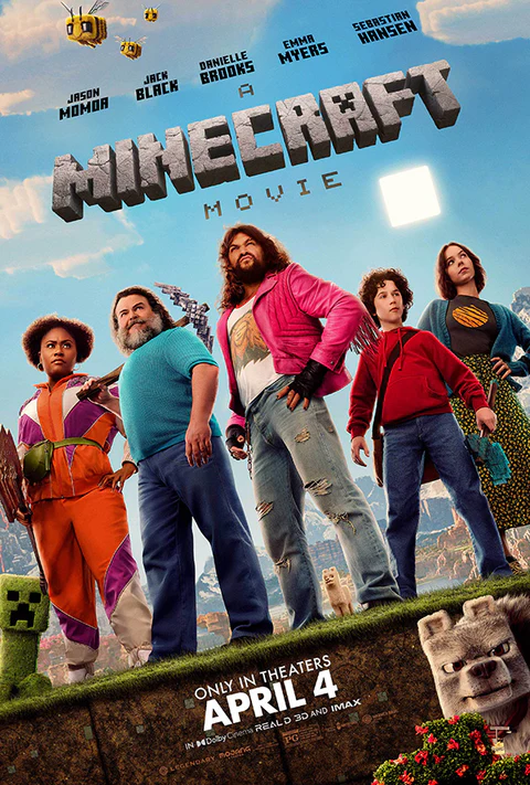 Jason Momoa stands prominently among the cast of "A Minecraft Movie." The movie is based on a 2009 video game that is still popular today.