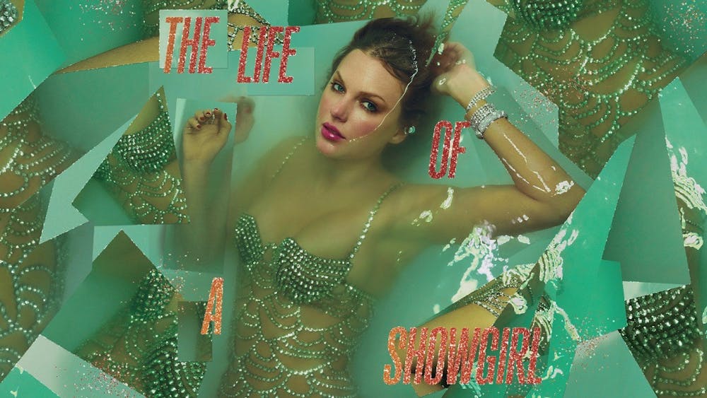 The original album cover for The Life of a Showgirl. This cover falls with the other 30+ digital and physical variants of the album. Photo courtesy of Taylor Swift.