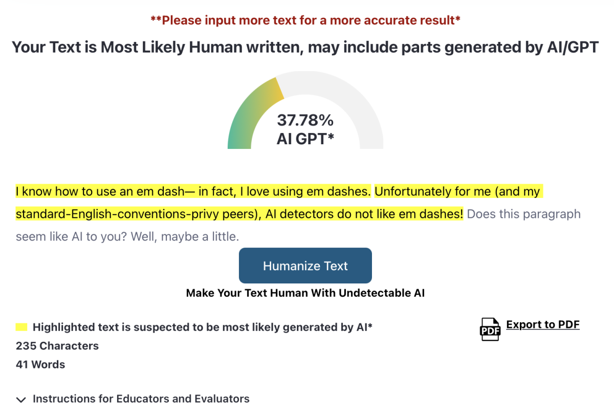 Is This AI– or Is It Not?