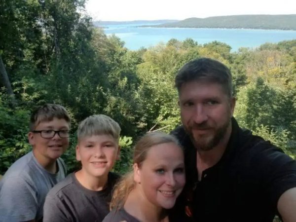 Senior Xander Bearup and his family on a past vacation. Bearup and his family have traveled all across the world together, allowing for beautiful memories with the people he cares about. Photo courtesy of Bearup
